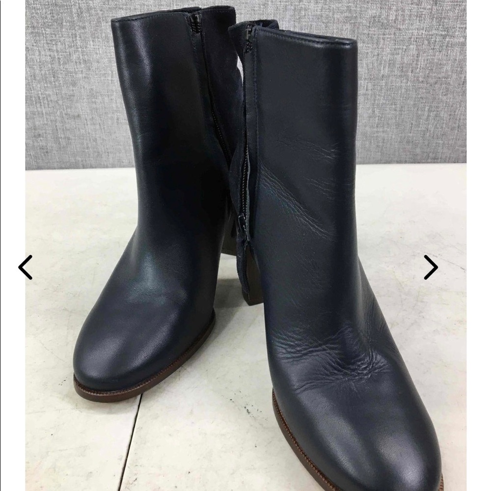 Massimo Dutti Block Heeled Bootie Size 40 - image 2